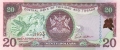 Trinidad Tobago 20 Dollars, (2009)